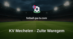 Belgian Pro League: KV Mechelen - Zulte Waregem