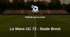 Ligue 1: Le Mans UC 72 - Stade Brest