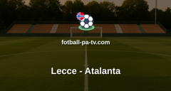 Serie A: Lecce - Atalanta