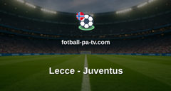 Serie A: Lecce - Juventus