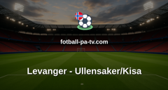 PostNord-ligaen: Levanger - Ullensaker/Kisa
