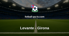 La Liga: Levante - Girona
