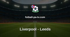 Treningskamp: Liverpool - Leeds
