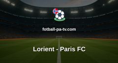 Ligue 1: Lorient - Paris FC