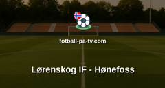 PostNord-ligaen: Lørenskog IF - Hønefoss