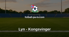 OBOS-ligaen: Lyn - Kongsvinger