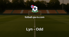 OBOS-ligaen: Lyn - Odd