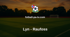 OBOS-ligaen: Lyn - Raufoss