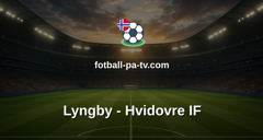 NordicBet Liga - 1. divisjon Danmark : Lyngby - Hvidovre IF