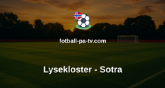 PostNord-ligaen: Lysekloster - Sotra