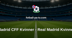 Primera División Femenina: Madrid CFF Kvinner - Real Madrid Kvinner
