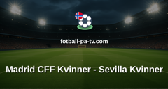 Primera División Femenina: Madrid CFF Kvinner - Sevilla Kvinner