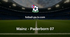 Bundesliga: Mainz - Paderborn 07