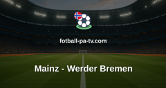 Bundesliga: Mainz - Werder Bremen