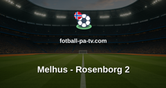 Norsk Tipping-ligaen: Melhus - Rosenborg 2