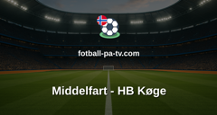 NordicBet Liga - 1. divisjon Danmark : Middelfart - HB Køge