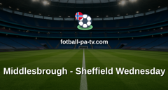 Championship: Middlesbrough - Sheffield Wednesday