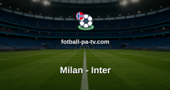 Serie A: Milan - Inter
