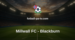 Championship: Millwall FC - Blackburn