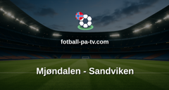 PostNord-ligaen: Mjøndalen - Sandviken
