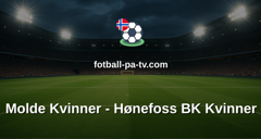 Toppserien: Molde Kvinner - Hønefoss BK Kvinner
