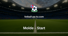 Eliteserien: Molde - Start