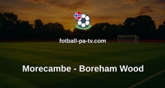 National League: Morecambe - Boreham Wood