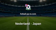 Fotball-VM: Nederland - Japan