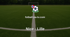 Ligue 1: Nice - Lille
