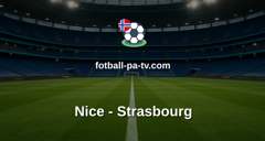 Ligue 1: Nice - Strasbourg