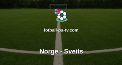 Treningskamp: Norge - Sveits
