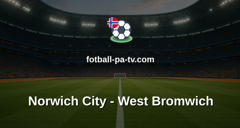FA-cupen: Norwich City - West Bromwich