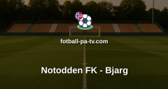 PostNord-ligaen: Notodden FK - Bjarg
