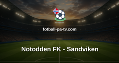 PostNord-ligaen: Notodden FK - Sandviken