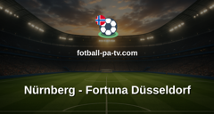 Bundesliga 2: Nürnberg - Fortuna Düsseldorf