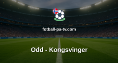 OBOS-ligaen: Odd - Kongsvinger