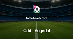 OBOS-ligaen: Odd - Sogndal