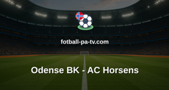 Superligaen: Odense BK - AC Horsens