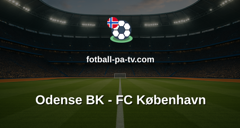 Superligaen: Odense BK - FC København
