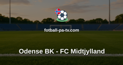 Superligaen: Odense BK - FC Midtjylland