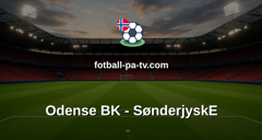 Superligaen: Odense BK - SønderjyskE
