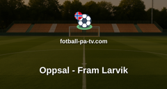 Norsk Tipping-ligaen: Oppsal - Fram Larvik