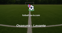 La Liga: Osasuna - Levante