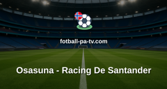 La Liga: Osasuna - Racing De Santander