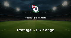 Fotball-VM: Portugal - DR Kongo