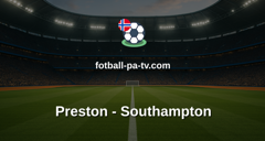 Championship: Preston - Southampton