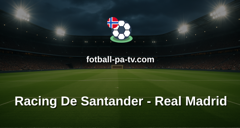 La Liga: Racing De Santander - Real Madrid