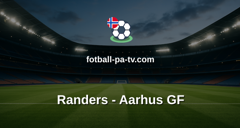 Superligaen: Randers - Aarhus GF
