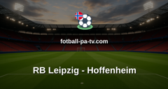 Bundesliga: RB Leipzig - Hoffenheim