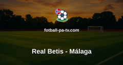 La Liga: Real Betis - Málaga